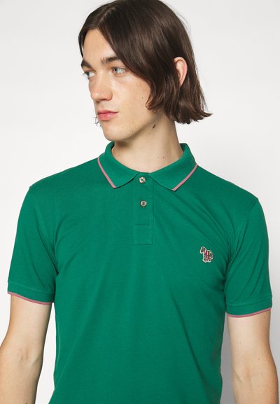 PS Paul Smith SLIM BADGE - Polo - olive green