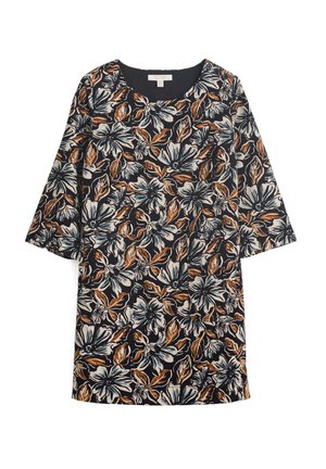 Seasalt Cornwall Langærmet T-shirt - black mallow blooms onyx