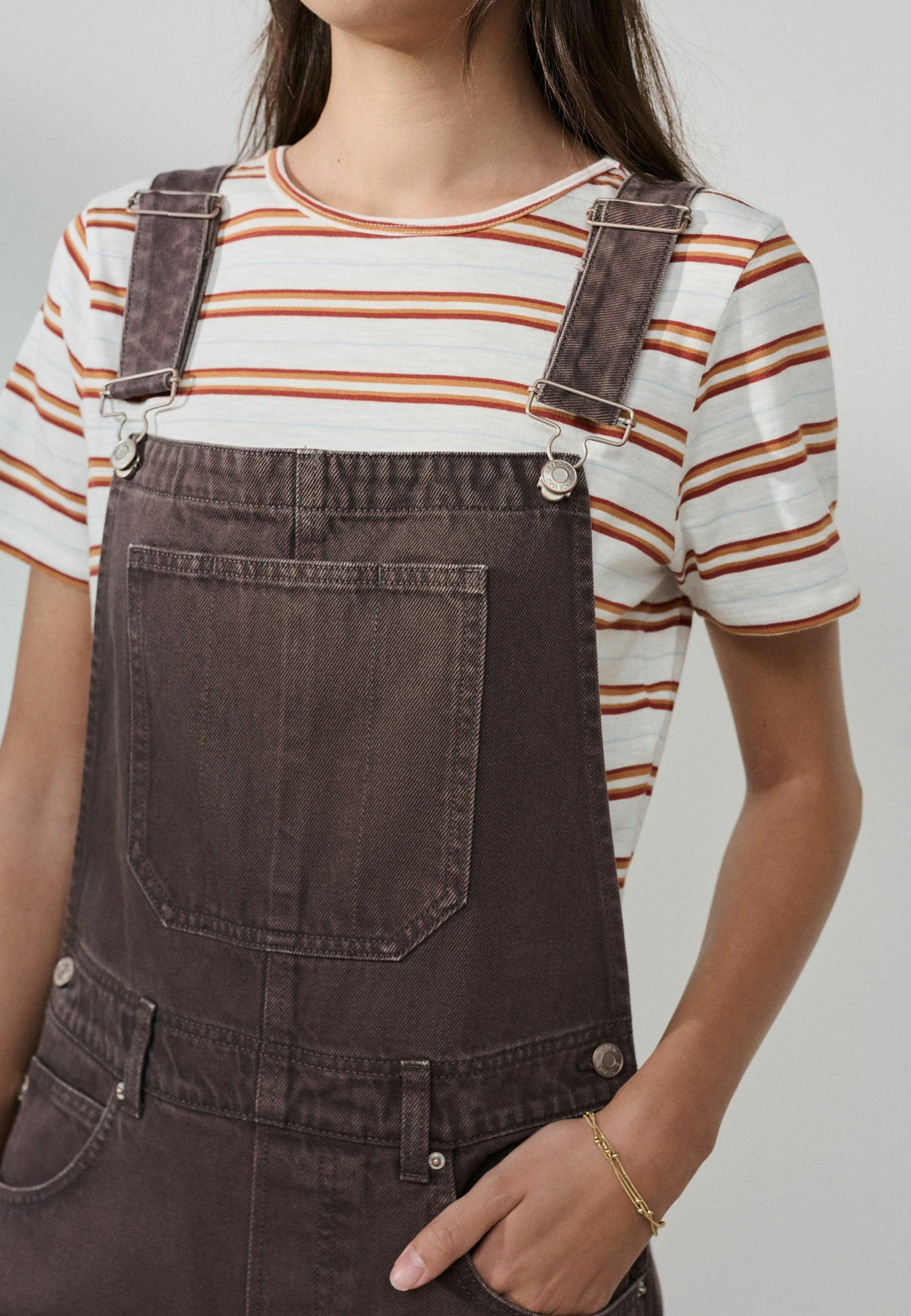 Brown Dungarees for Women | Women's Denim Overalls | ZALANDO