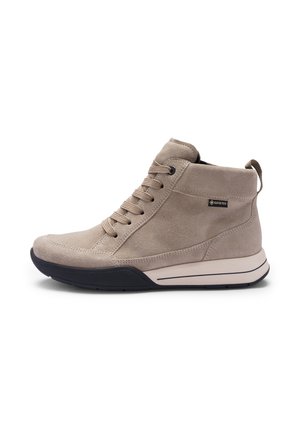 Botines con plataforma - beige