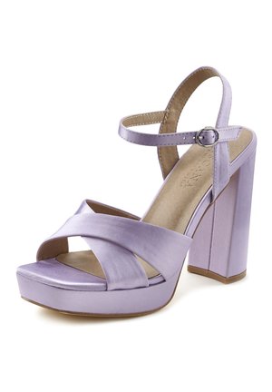 LASCANA Platform sandals - helllila