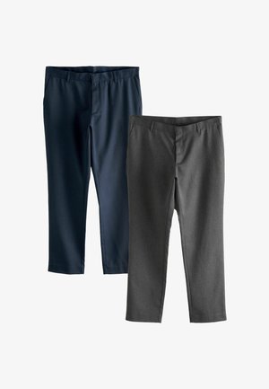 PLAIN FRONT SMART 2 PACK - Chino stiliaus kelnės - navy blue