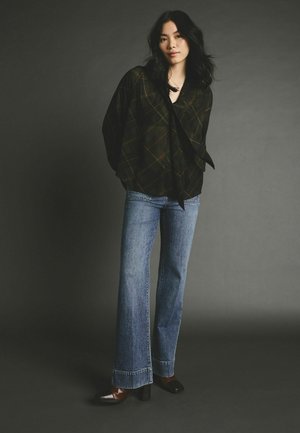 REGULAR FIT - Bluse - black check tartan