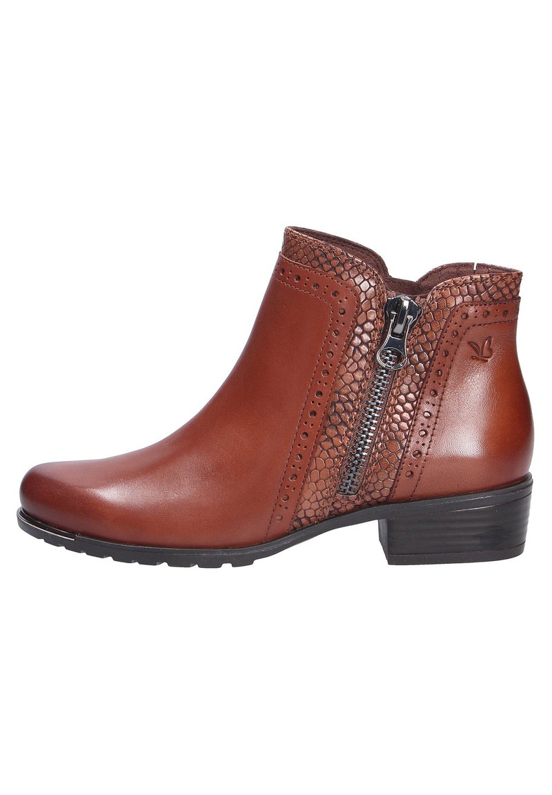 Caprice Ankle Boot - cognaccomb