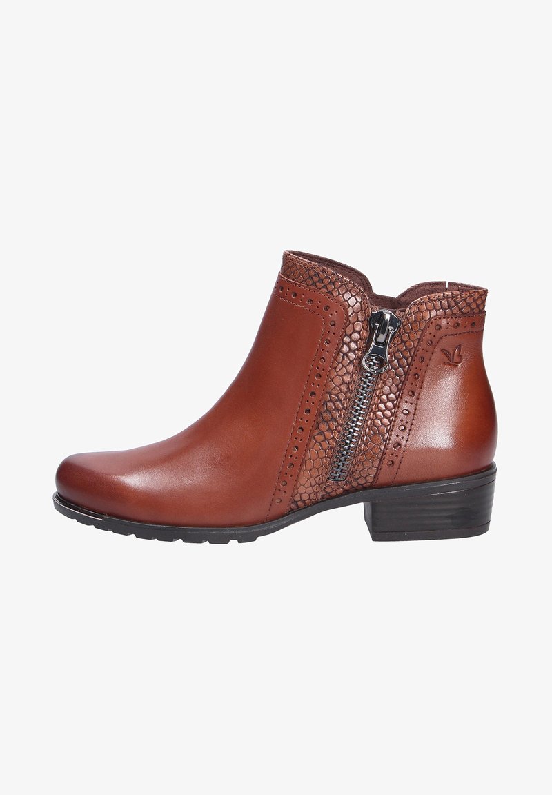 Caprice Ankle Boot - cognaccomb