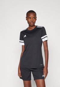 adidas Performance - SQUADRA 25 - T-skjorte til trening - black/white Miniatyrbilde 1