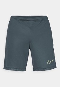 ACADEMY SHORT - Sportovní kraťasy - seaweed/black/limelight