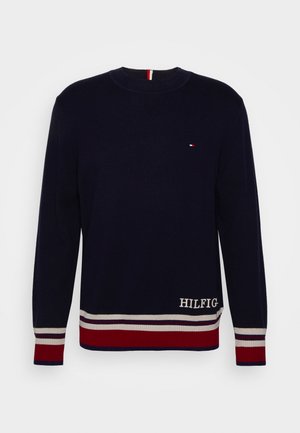 PLACED GRAPHIC CREW NECK - Svetr - desert sky