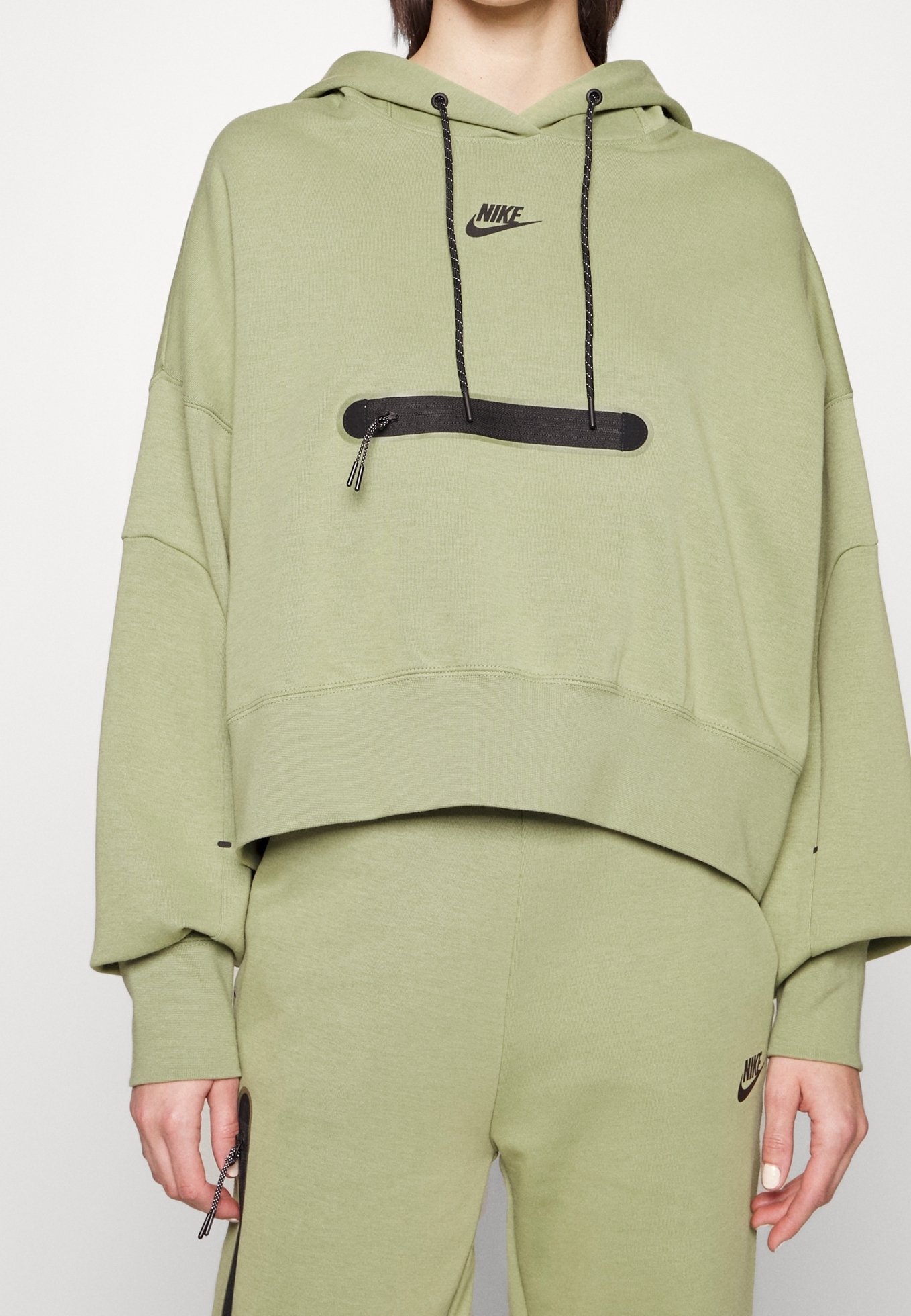 khaki nike hoodie womens