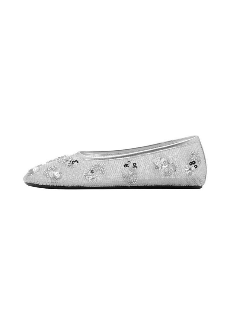 Mango - MEL - Ballet pumps - silver coloured, Enlarge