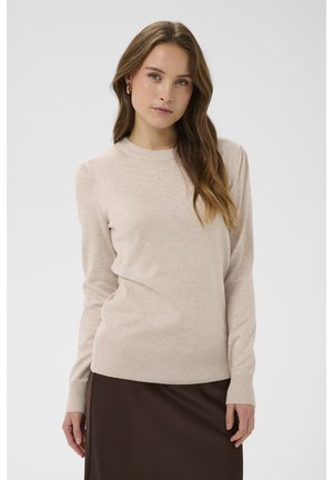 Saint Tropez CHERRISZ PULLOVER - Neule - gray morn melange
