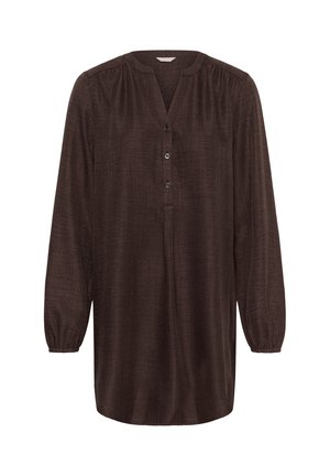 Bon'A Parte, BPODA TUNIC - Tunique - black coffee melange
