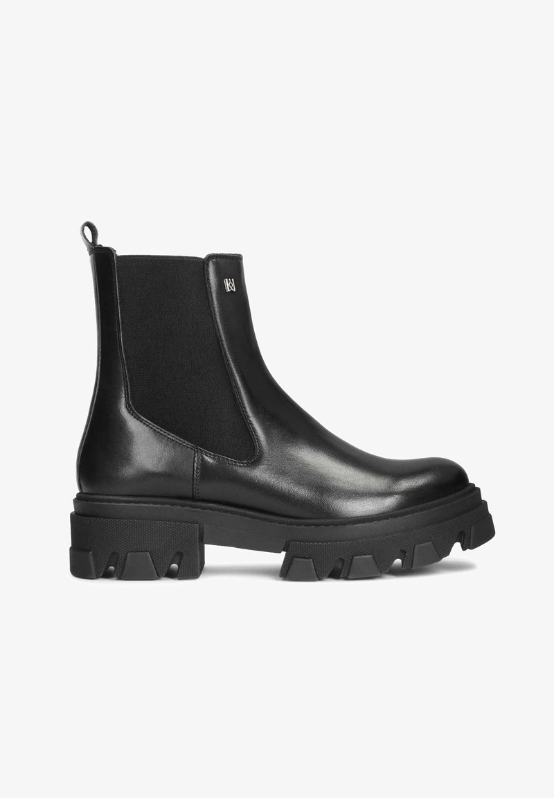 Kazar EAST - Botines con plataforma - black