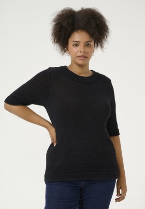 KCEVITA - Basic T-shirt - black deep