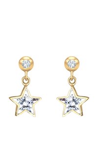 Elli SPARKLING STAR ASTRO - MIT KRISTALLEN VON SWAROVSKI® - Örhänge - gold-coloured