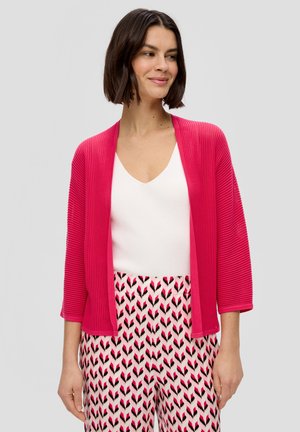 s.Oliver BLACK LABEL 3/4-ÄRMELN - Cardigan - pink