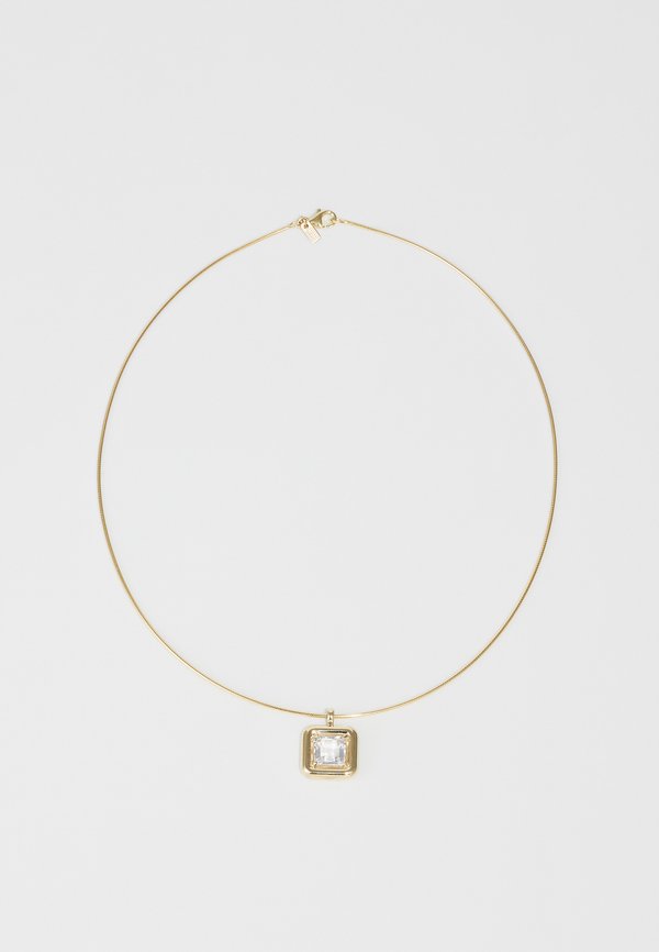 NECKLACE WITH SQUARE PENDANT - Necklace