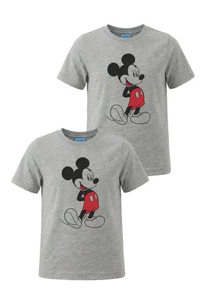Mickey & Minnie DOPPELPACK     - T-Shirt print - grau