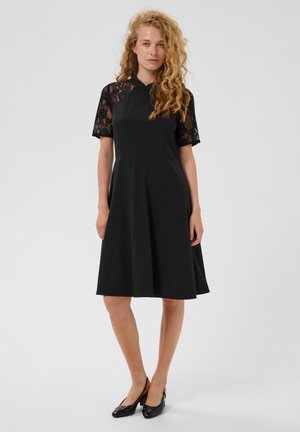 Culture, CUTEGA PIONA DRESS - Päevakleit - black