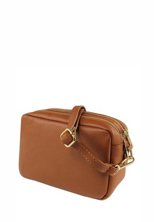 DrachenLeder UMHÄNGE - Umhängetasche - hellbraun tan