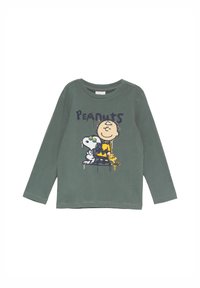 s.Oliver MIT PEANUTS - PRINT - Longsleeve - schiefergrau