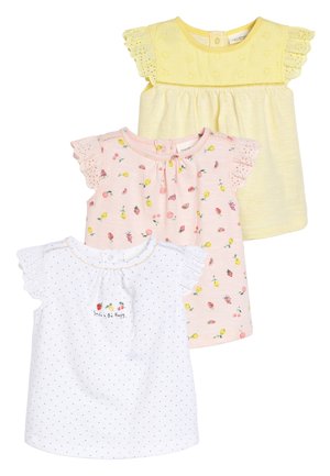 3 PACK FRUIT PRINT T-SHIRTS - T-shirt print - white