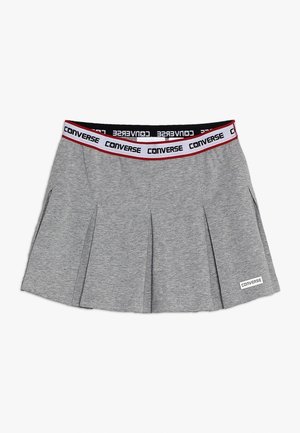 RETRO TENNIS SKIRT - Pliceret nederdel /Nederdele med folder - dark grey heather