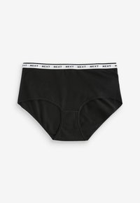 Next MONO PRINT RICH LOGO KNICKERS FOUR PACK - Tango nohavičky - monochrome heart print stripe