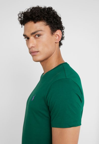 Polo Ralph Lauren CUSTOM SLIM FIT JERSEY CREWNECK T-SHIRT - T-shirt básica - new forest