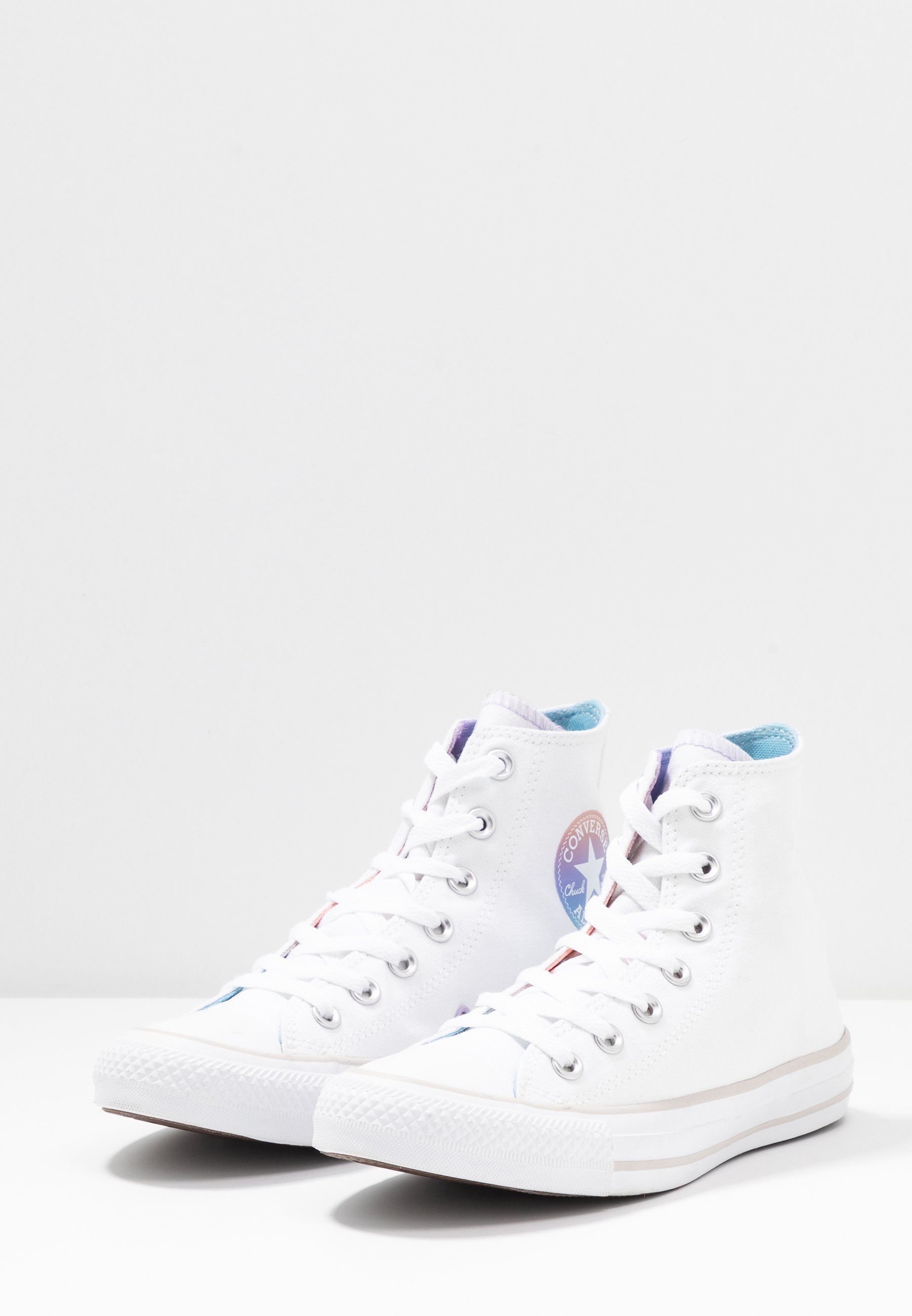 Converse CHUCK TAYLOR ALL STAR - Høye joggesko - white/multicolor/black Converse CHUCK TAYLOR ALL STAR - Høye joggesko - white/multicolor/black