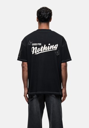 TEAM - Print T-shirt - black