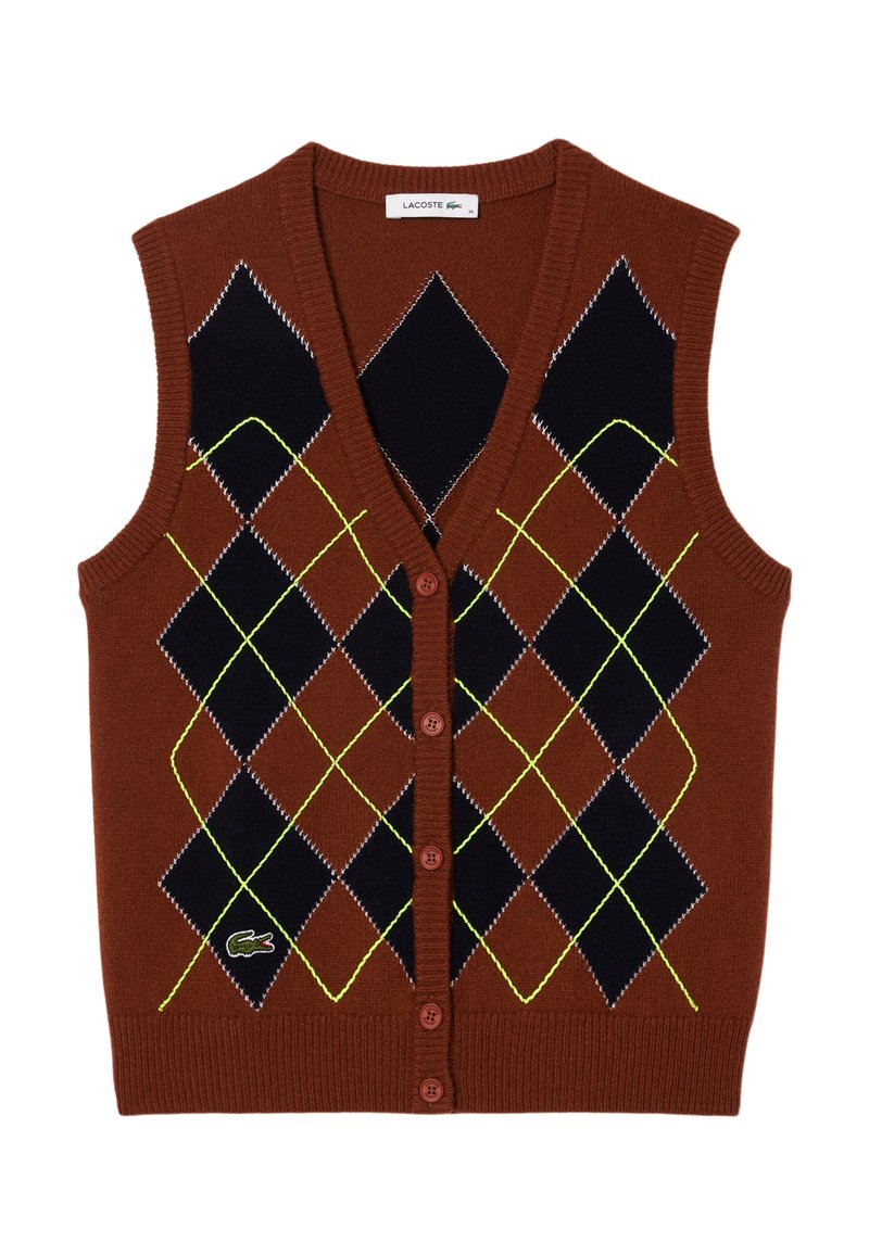 Lacoste Bodywarmer bruin Lacoste Bodywarmer bruin