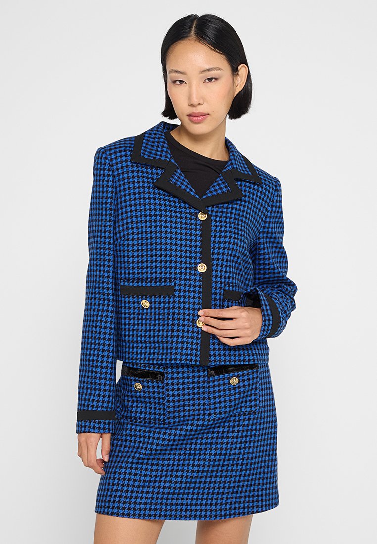 Versace Jeans Couture Blazer blauw Versace Jeans Couture Blazer blauw