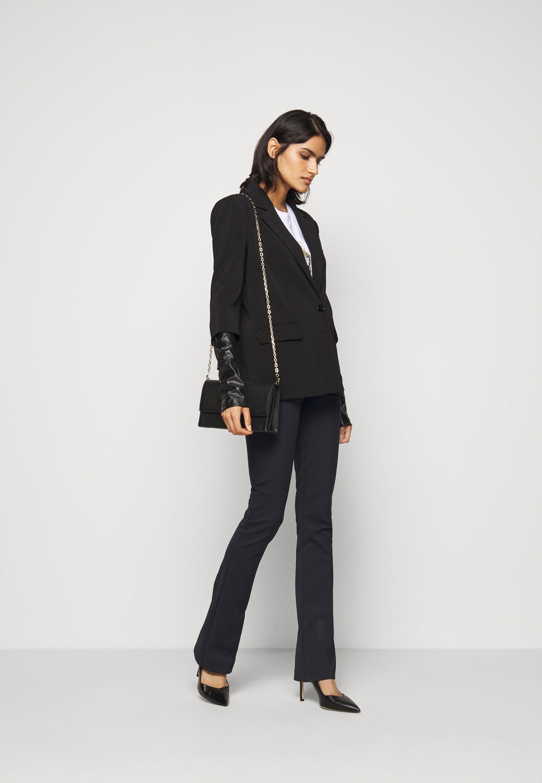 Patrizia Pepe PANTALONI TROUSERS - Broek - nero/Zwart - Zalando.nl Patrizia Pepe PANTALONI TROUSERS - Broek - nero/Zwart - Zalando.nl