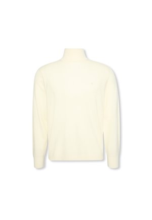 Calvin Klein, MOCK NECK - Πουλόβερ - antique white