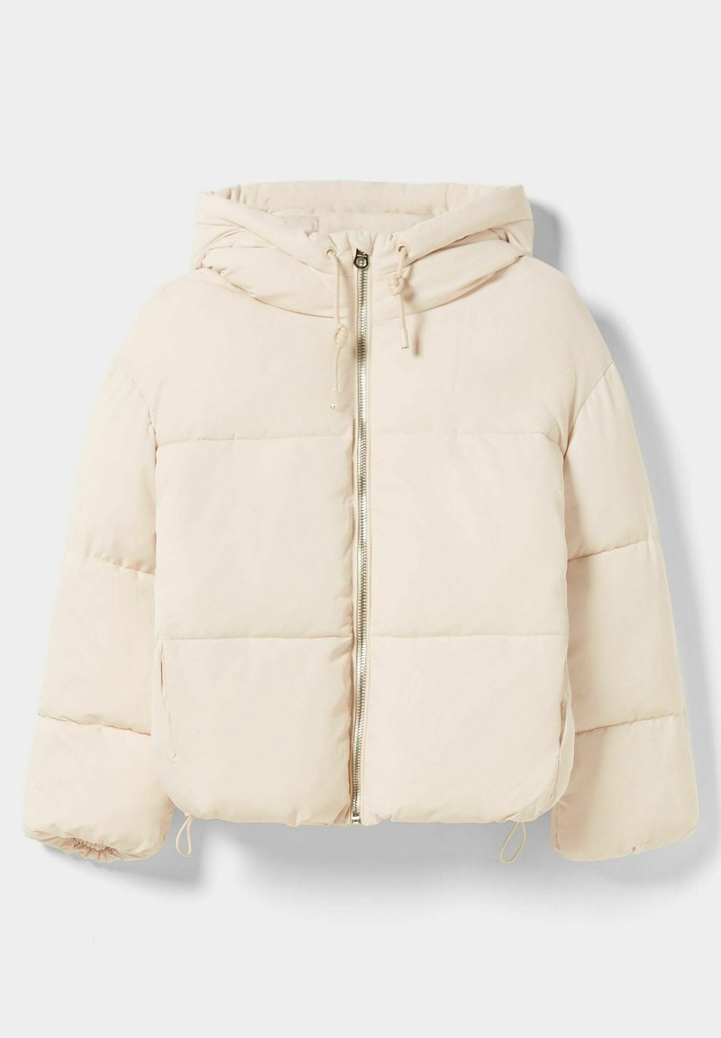 Bershka Winterjas crème