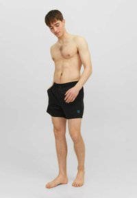 Jack & Jones JPSTFIJI JJSWIM SOLID  - Short de bain - schwarz