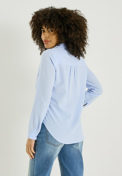 Tunique Bleue Femme Grain De Malice - Taille S/36 - Coton - Occasion Très Bon état