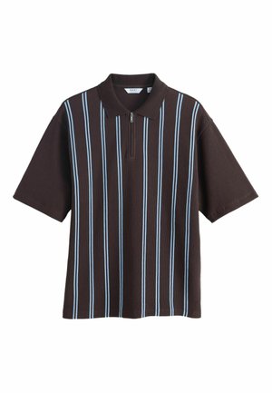 Poloshirt - blue brown