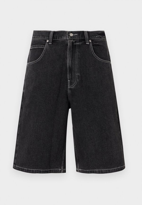 SUPER BAGGY JORT  - Denim shorts - dark wash3