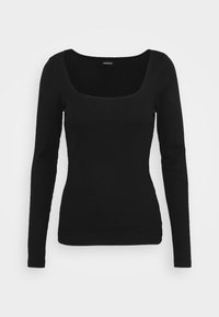 Even&Odd Top s dlouhým rukávem - black