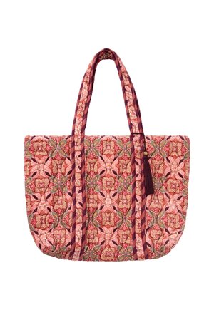 SHOPPER MIT PRINT - Cabas - rot