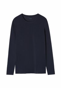 STRETCH ROUND-NECK - Camiseta de manga larga - Blue