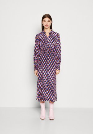 YAS YASZAGGA MIDI SHIRT DRESS - Φόρεμα πουκάμισο - surf the web