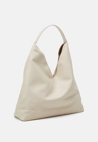 Lindex SHOPPER V-SHAPE - Shopping bag - beige