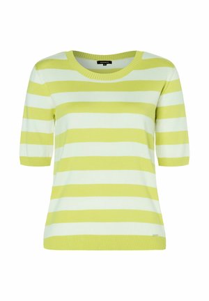 STRIPED SHORT SLEEVED - T-Shirt print - gelb