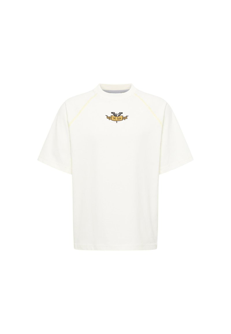 carlo colucci T-shirt print crème