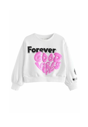 Next SLOGAN HEART REGULAR FIT - Sweatshirt - pink