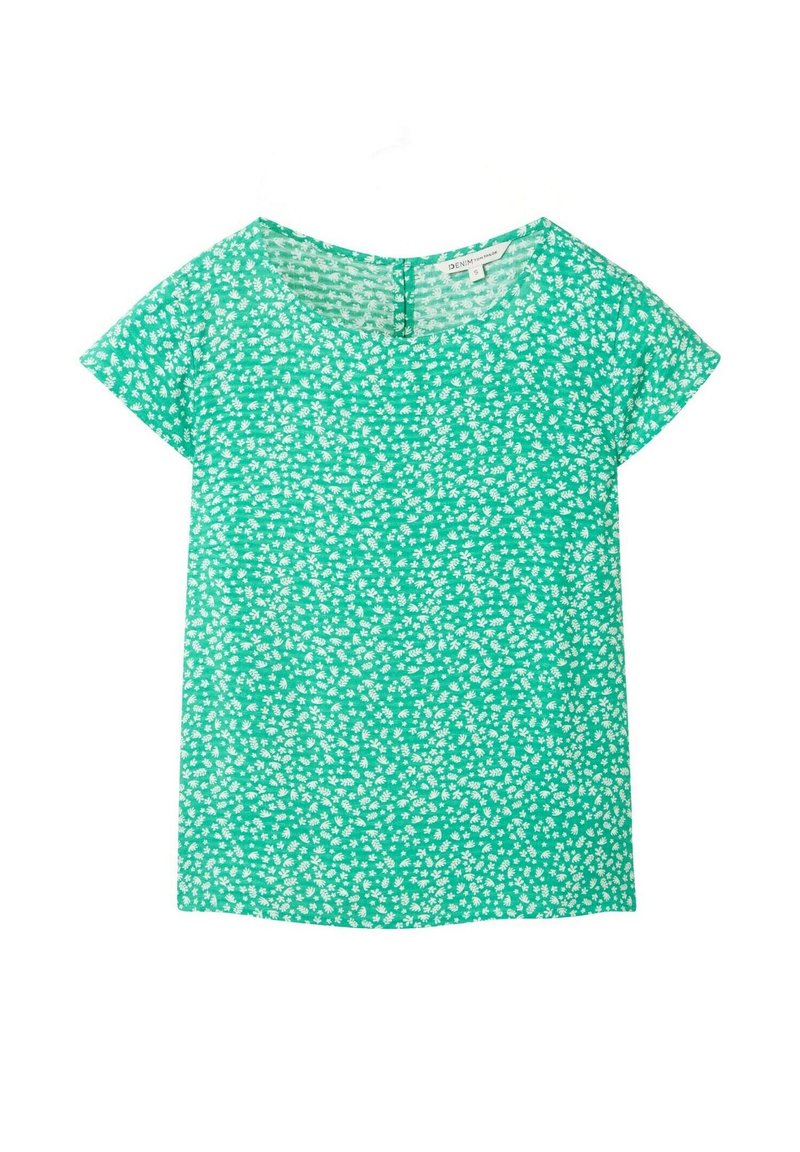 Tom Tailor Denim Blouse donkergroen