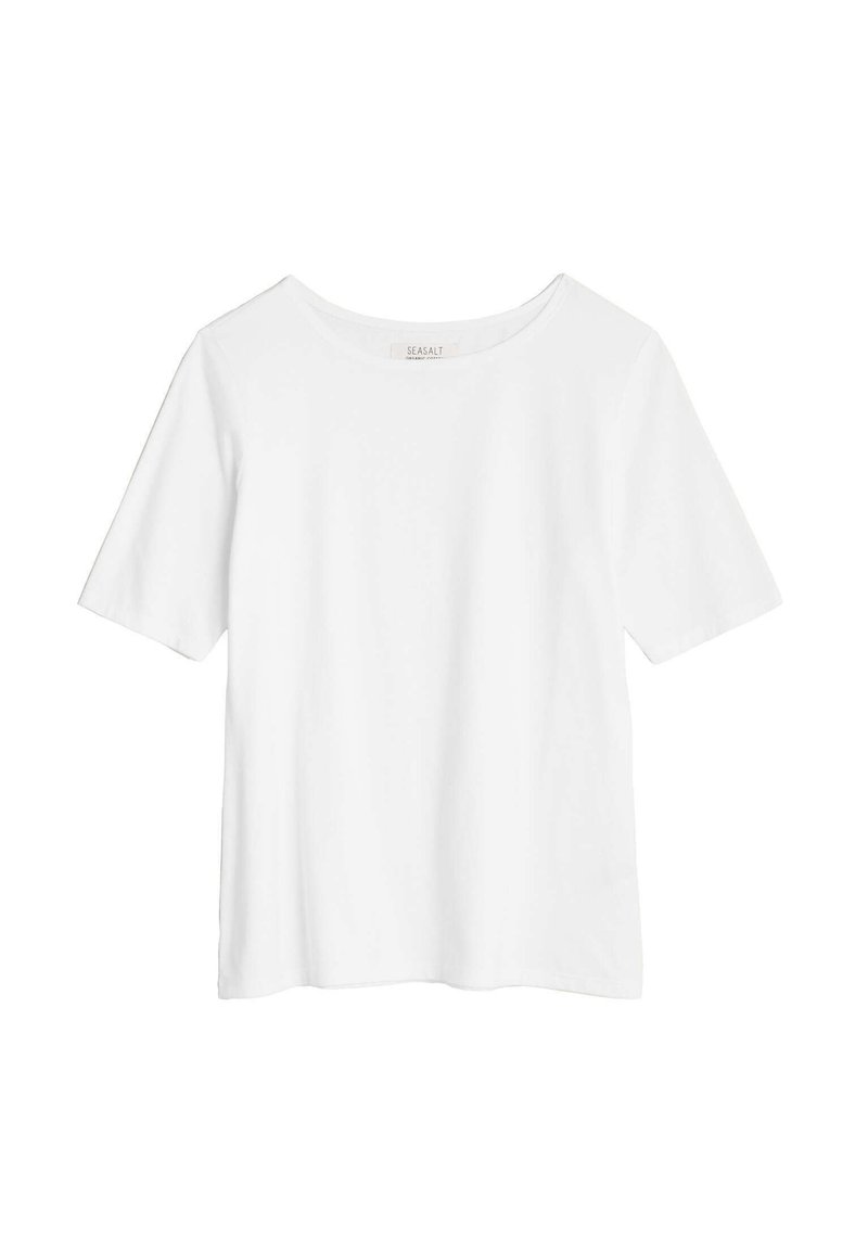 Seasalt Cornwall POISSON - T-shirt basic - white - salt/wit - Zalando.be